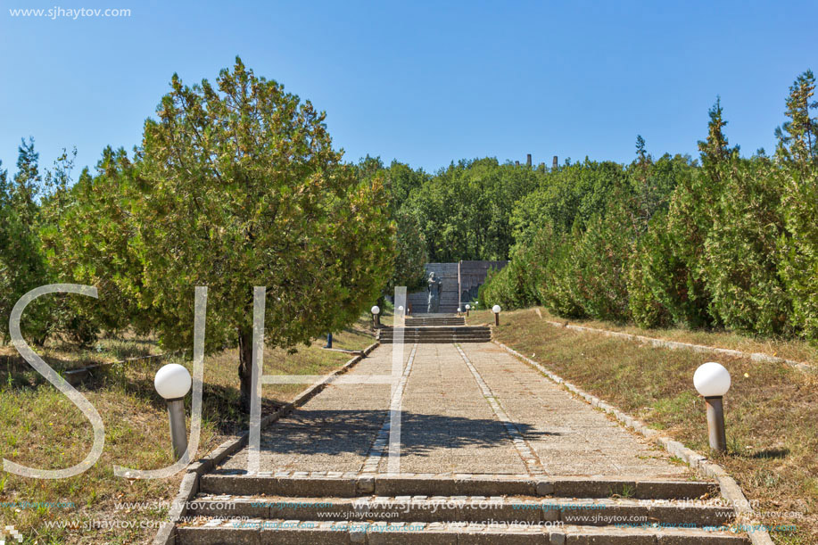 SAMUEL FORTRESS, BULGARIA- SEPTEMBER 6, 2017: Fortress of Bulgarian Tsar Samuel near village of Kliuch, Blagoevgrad region, Bulgaria